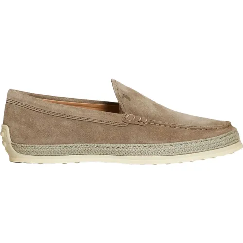 Loafers, male, , Size: 7 US Men Shoes Moccasins Aw22 - TOD'S - Modalova