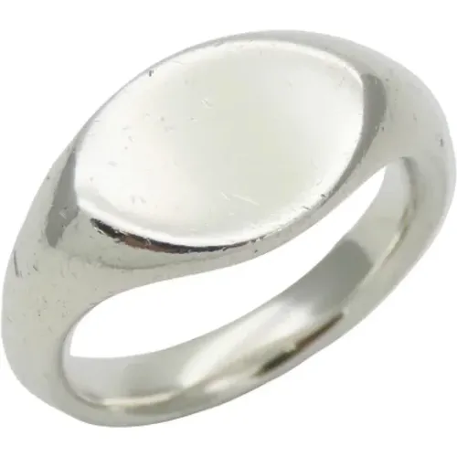 Pre-owned Jewellery, female, , Size: ONE SIZE Pre-owned Silver rings - Tiffany & Co. Pre-owned - Modalova