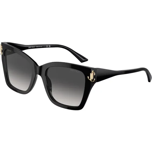 Stylish Sunglasses with Gray Gradient Lens , female, Sizes: 54 MM - Jimmy Choo - Modalova