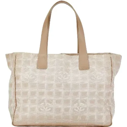 Pre-owned Tote Bags, female, , Size: ONE SIZE Pre-owned Canvas chanel-bags - Chanel Vintage - Modalova