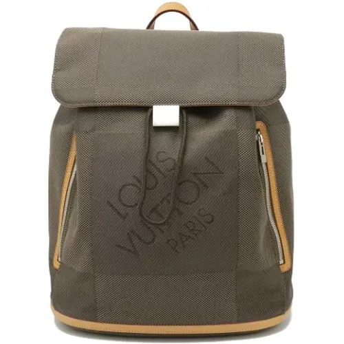 Pre-owned Backpacks, unisex, , Size: ONE SIZE Pre-owned Canvas shoulder-bags - Louis Vuitton Vintage - Modalova