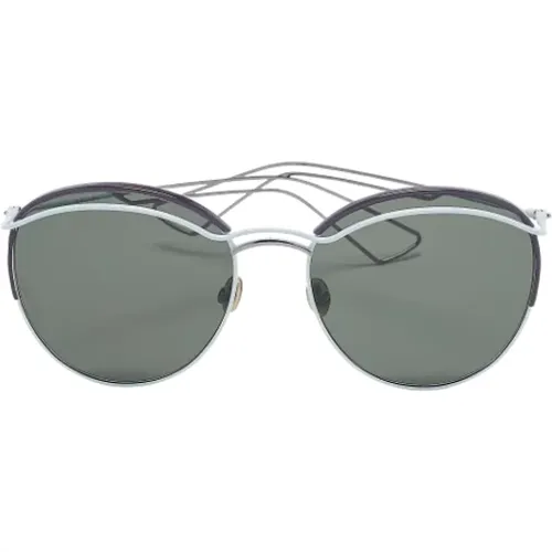 Pre-owned Accessories, female, , Size: ONE SIZE Pre-owned Metal sunglasses - Dior Vintage - Modalova