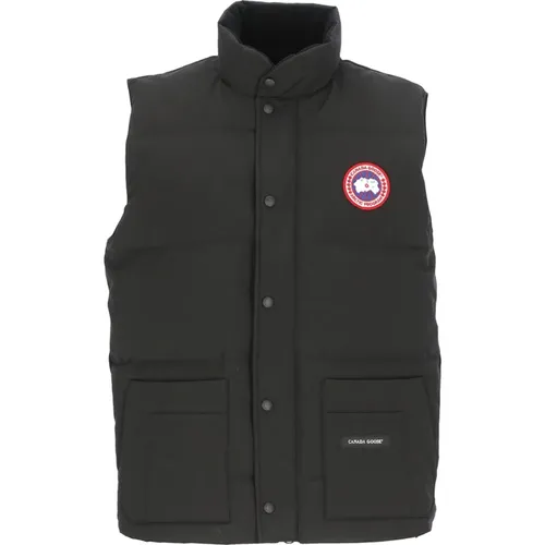 Vests, male, , Size: M Freestyle Crew Vest - Canada Goose - Modalova