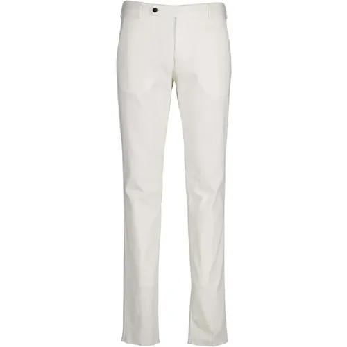 Chinos, male, , Size: 2XL Ecru Pants - Berwich - Modalova