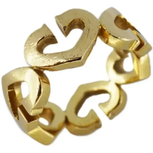 Pre-owned Gold rings , female, Sizes: ONE SIZE - Cartier Vintage - Modalova