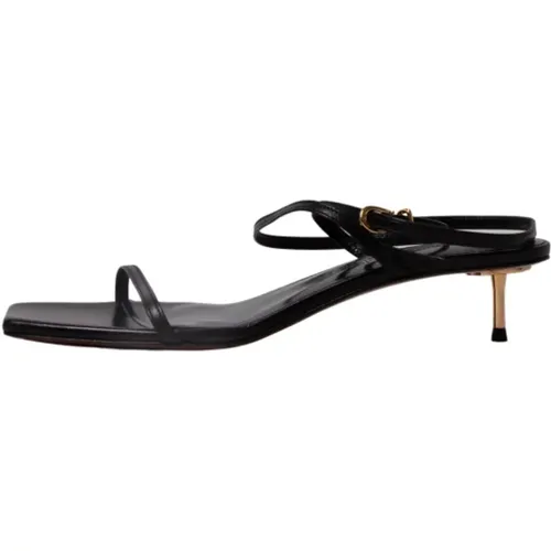 Flat Sandals , female, Sizes: 4 UK, 7 UK - Nanushka - Modalova