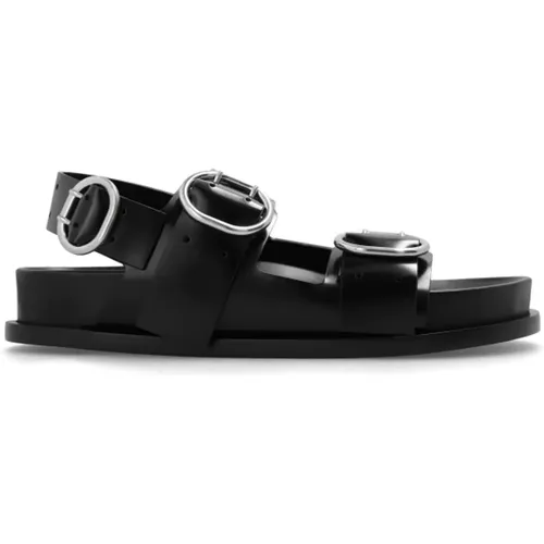 Leather sandals , female, Sizes: 4 UK, 6 UK, 3 UK, 5 UK - Jil Sander - Modalova