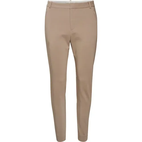 Chinos, female, , Size: L Vanessaiw Pant Trousers 30107443 Mocha Grey - InWear - Modalova