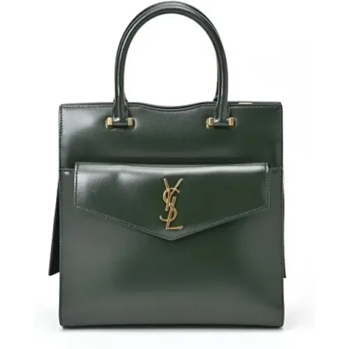 Pre-owned Leather handbags , female, Sizes: ONE SIZE - Yves Saint Laurent Vintage - Modalova