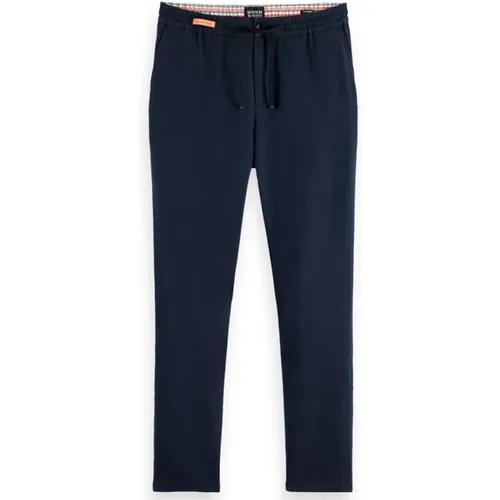 Misto Linen Warren Jogger , male, Sizes: W33, W29 - Scotch & Soda - Modalova