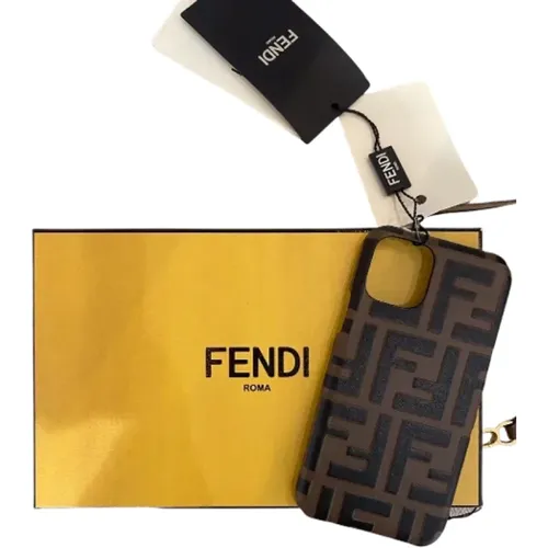 Pre-owned Accessories, female, , Size: ONE SIZE Pre-owned Leather home-office - Fendi Vintage - Modalova