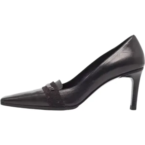 Pre-owned Pumps, female, , Size: 8 1/2 US Pre-owned Leather heels - Gucci Vintage - Modalova