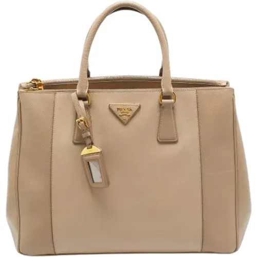 Pre-owned Tote Bags, female, , Size: ONE SIZE Pre-owned Leather totes - Prada Vintage - Modalova