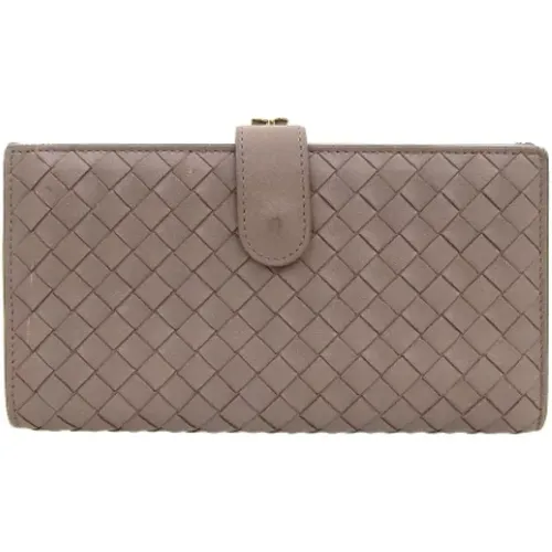 Pre-owned Wallets, female, , Size: ONE SIZE Pre-owned Leather wallets - Bottega Veneta Vintage - Modalova