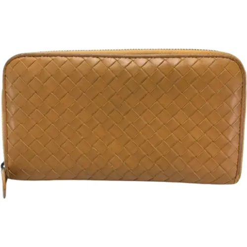 Pre-owned Wallets, female, , Size: ONE SIZE Pre-owned Leather wallets - Bottega Veneta Vintage - Modalova