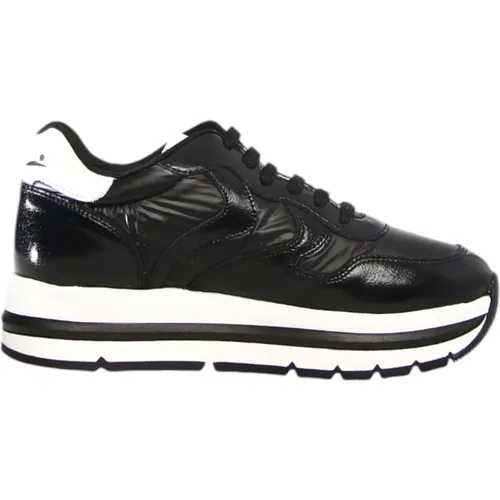 Sneakers Maran Shiny Nappa , female, Sizes: 6 UK, 5 UK, 7 UK, 8 UK - Voile blanche - Modalova