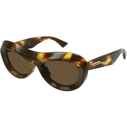 New Classic Oval Sunglasses , female, Sizes: 54 MM - Bottega Veneta - Modalova