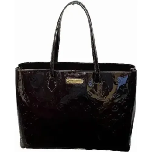 Pre-owned Tote Bags, female, , Size: ONE SIZE Pre-owned Leather shoulder-bags - Louis Vuitton Vintage - Modalova