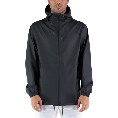 Rain Jackets, male, , Size: L Rain Jacket - Rains - Modalova