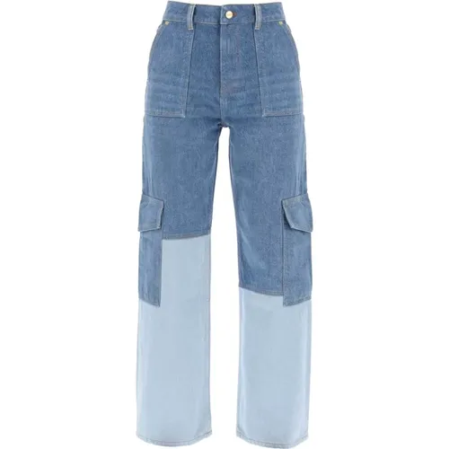 Jeans,Cutline Denim Angi Vintage Blaue Jeans - Ganni - Modalova