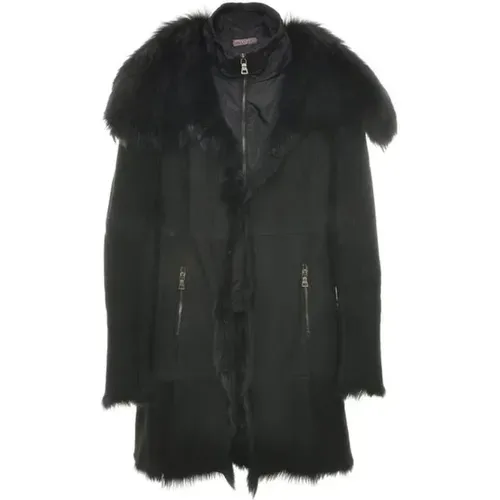 Pre-owned Coats, female, , Size: M Pre-owned Fur outerwear - Prada Vintage - Modalova