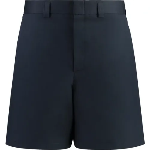 Casual Shorts, male, , Size: M Cotton Bermuda Shorts - Gucci - Modalova