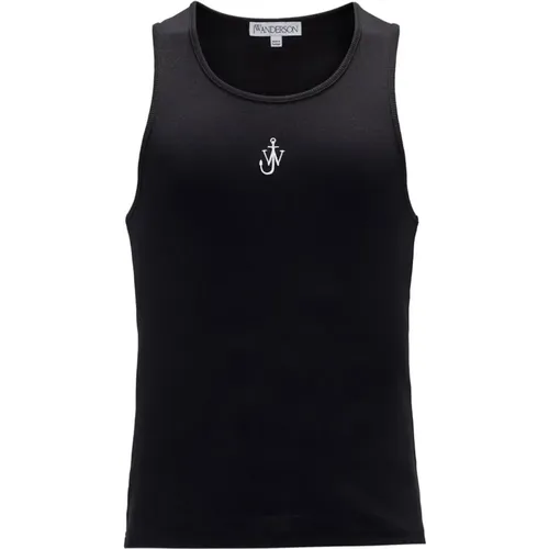 Sleeveless Tops, male, , Size: XS Anchor Tank Top - JW Anderson - Modalova