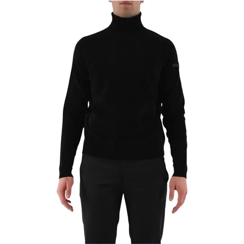 Turtlenecks, male, , Size: XL Velvet high neck sweater - RRD - Modalova