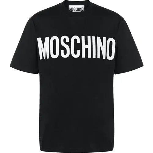 T-Shirts , male, Sizes: M, S, L - Moschino - Modalova