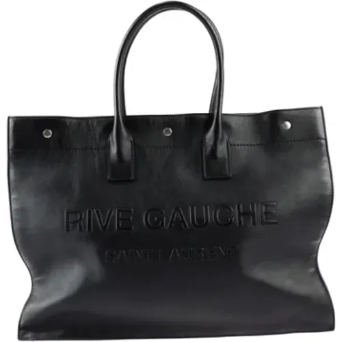 Pre-owned Tote Bags, female, , Size: ONE SIZE Pre-owned Leather totes - Yves Saint Laurent Vintage - Modalova