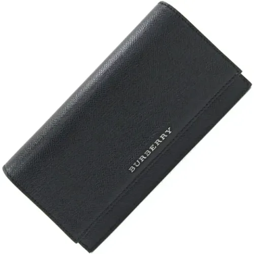 Pre-owned Leather wallets , male, Sizes: ONE SIZE - Burberry Vintage - Modalova