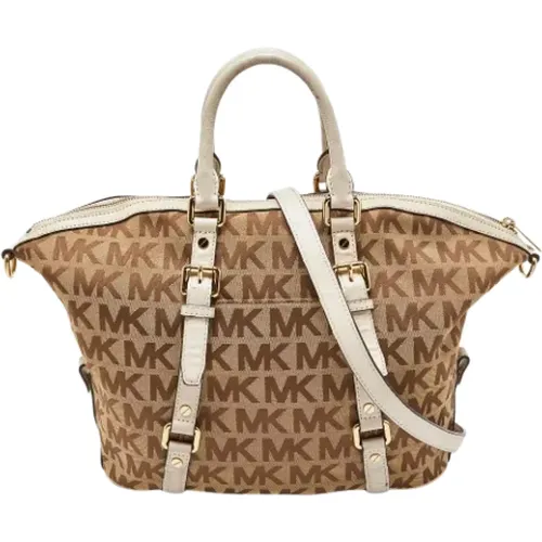 Pre-owned Canvas shoulder-bags , female, Sizes: ONE SIZE - Michael Kors Pre-owned - Modalova