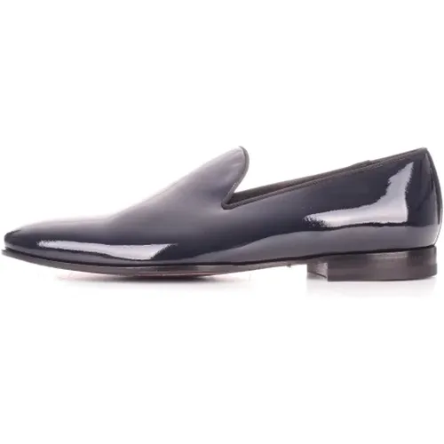 Patent Leather Loafers , male, Sizes: 10 UK, 8 UK - Tagliatore - Modalova