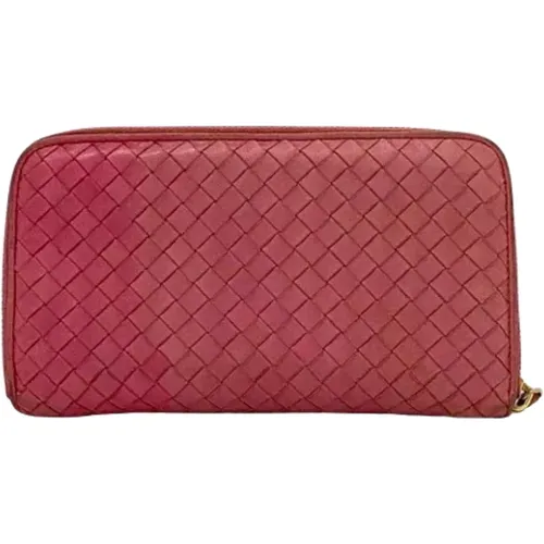 Pre-owned Wallets, female, , Size: ONE SIZE Pre-owned Leather wallets - Bottega Veneta Vintage - Modalova