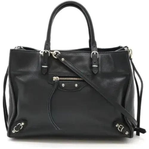 Pre-owned Leather handbags , female, Sizes: ONE SIZE - Balenciaga Vintage - Modalova