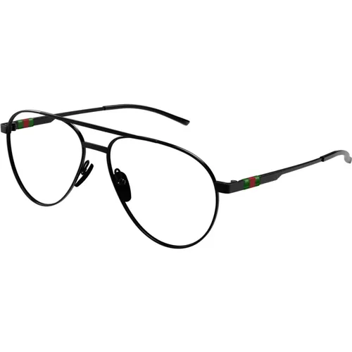 Glasses, male, , Size: 56 MM Gg1679O 003 Optical Frame - Gucci - Modalova