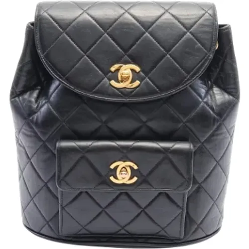 Pre-owned Leather chanel-bags , female, Sizes: ONE SIZE - Chanel Vintage - Modalova