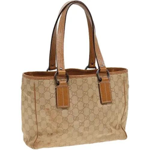 Pre-owned Canvas totes , female, Sizes: ONE SIZE - Gucci Vintage - Modalova