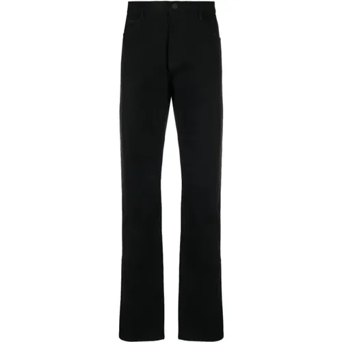 Elegante Schwarze Straight Jeans - Giorgio Armani - Modalova