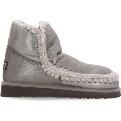 Sheepskin Crochet Boots , female, Sizes: 3 UK - Mou - Modalova