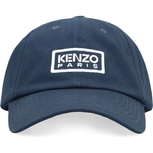 Caps, male, , Size: ONE SIZE Cotton Baseball Cap - Kenzo - Modalova