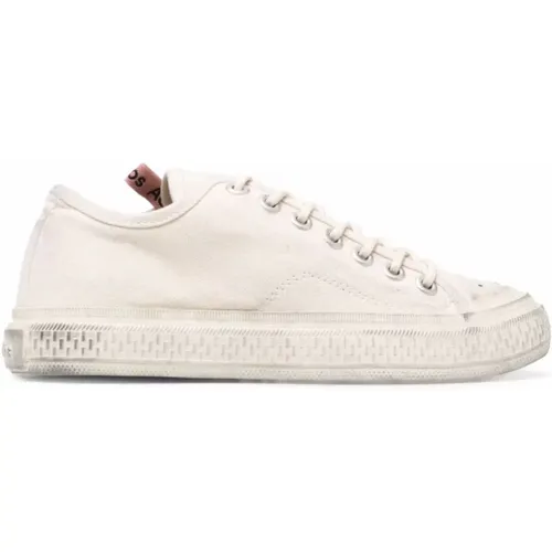 Sneakers, female, , Size: 9 US Off White Tumbled Sneakers - Acne Studios - Modalova