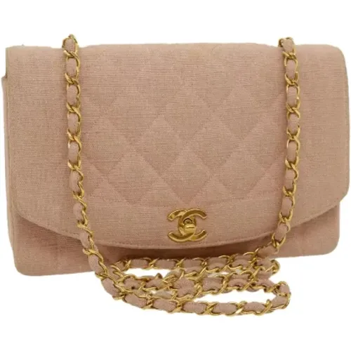 Pre-owned Canvas chanel-bags , female, Sizes: ONE SIZE - Chanel Vintage - Modalova