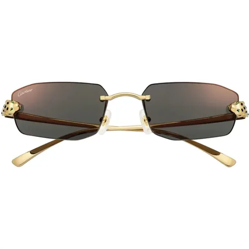 Sunglasses, unisex, , Size: 56 MM - Cartier - Modalova