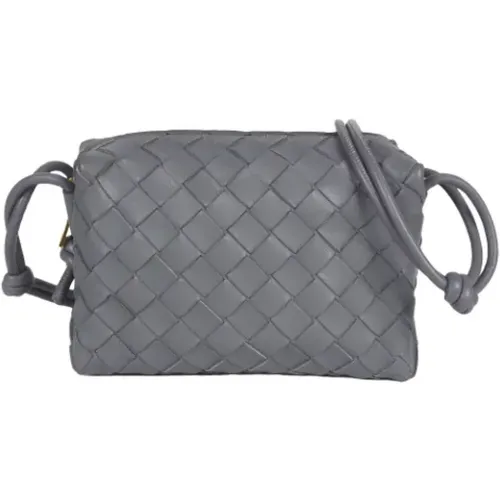 Pre-owned Cross Body Bags, female, , Size: ONE SIZE Pre-owned Leather shoulder-bags - Bottega Veneta Vintage - Modalova