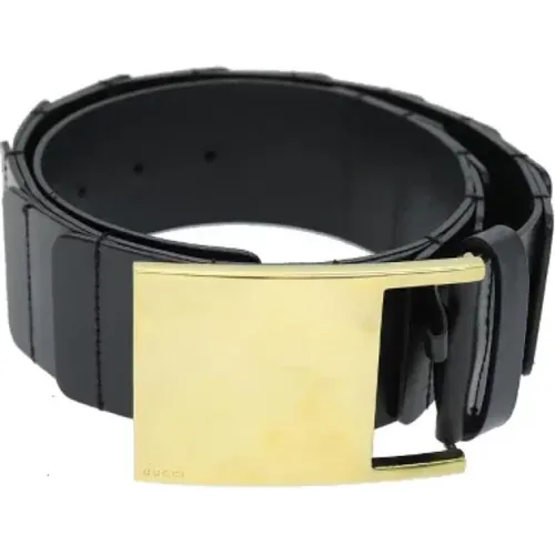 Pre-owned Leather belts , female, Sizes: ONE SIZE - Gucci Vintage - Modalova