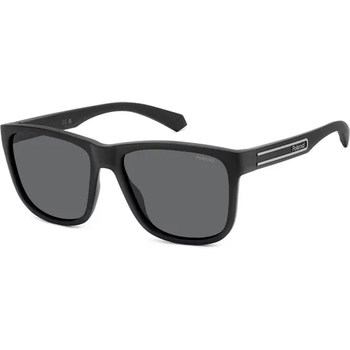 Sunglasses PLD 2155/S,Matte Grey Sunglasses,Matte Teal/Green Mirror Sunglasses - Polaroid - Modalova