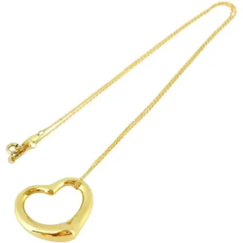 Pre-owned Jewellery, female, , Size: ONE SIZE Pre-owned Gold necklaces - Tiffany & Co. Pre-owned - Modalova