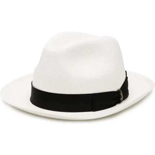 Men Accessories Hats Caps Ss23 , male, Sizes: 55 CM, 58 CM - Borsalino - Modalova