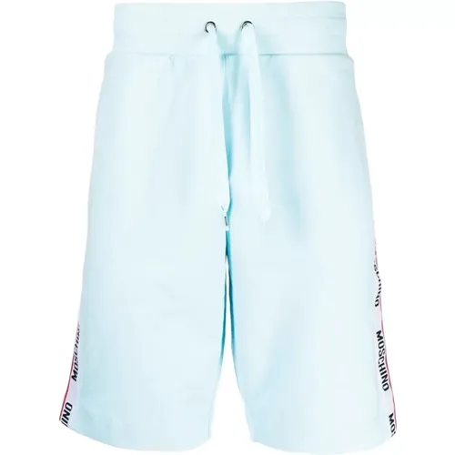 Casual Cotton Elastane Shorts , male, Sizes: M, XL, S, L - Moschino - Modalova